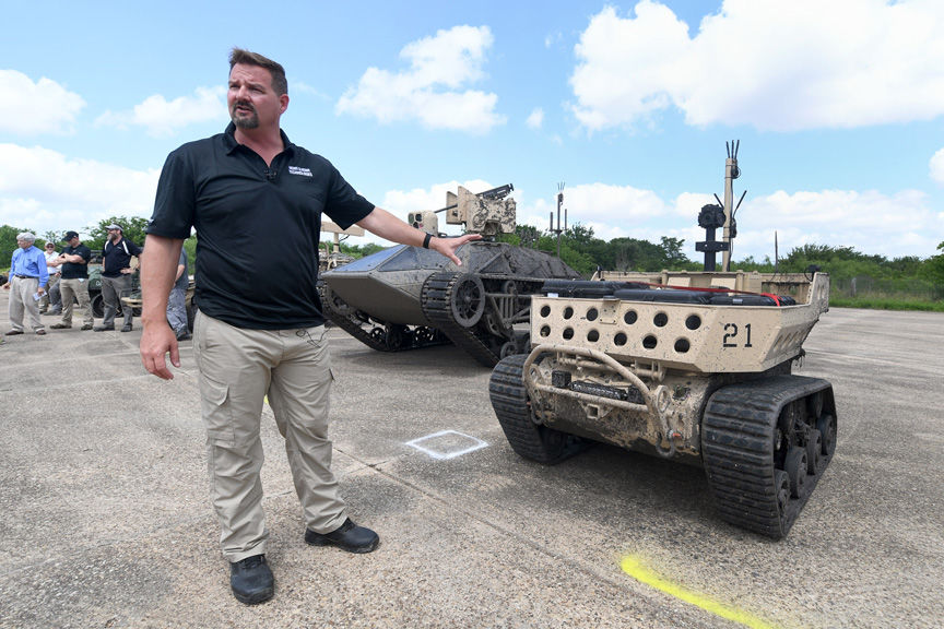 Unmanned combat vehicles